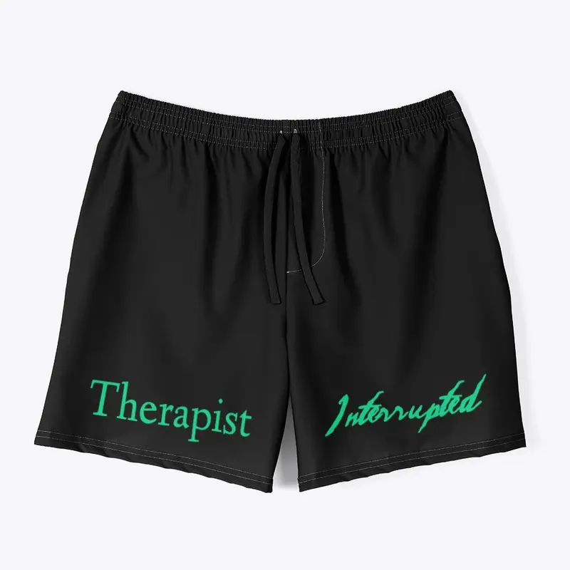 Swim Shorts Therapist Interrupted